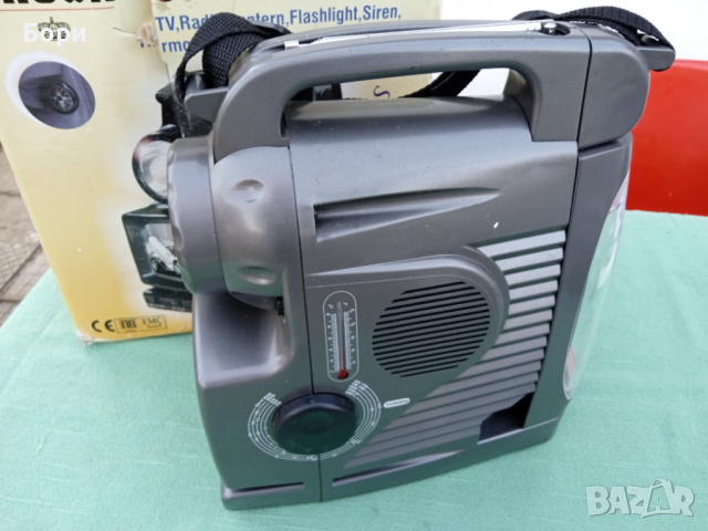 BROWN BR 2201 F Телевизор,Радио FM/AM ,Фенер,Лампа ,Термометър,Компас, снимка 3 - Радиокасетофони, транзистори - 36240297