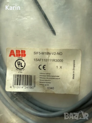 Индуктивен датчик, снимка 2 - Друга електроника - 51200822