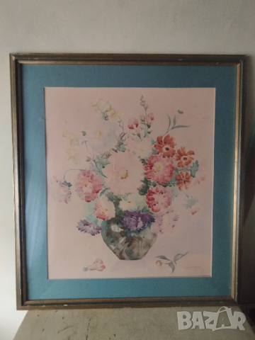 Картина - цветя, снимка 2 - Картини - 44803008