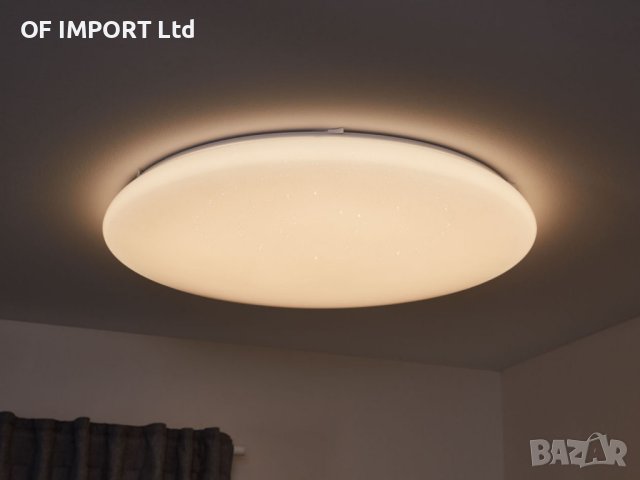 Масивен LED Плафониер LIVARNO Home Ø75.5см x H11см с Дистанционно Управление, снимка 8 - Лед осветление - 41165716