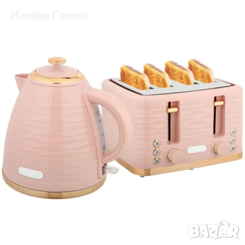 Комплект тостер и кана HOMCOM 2 в 1, снимка 10 - Тостери - 53613933