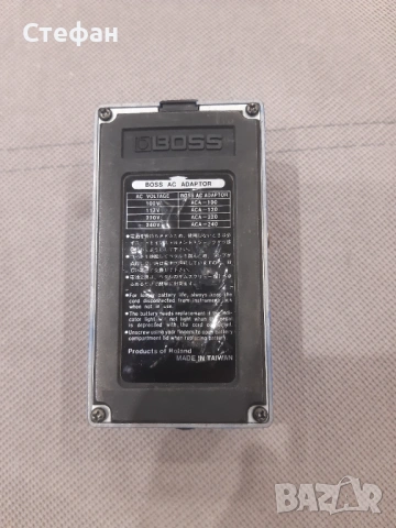 Ефект за китара- TC electronic- Dark Matter; rail адаптер, BOSS AC-3, CS-3, снимка 7 - Китари - 53603245