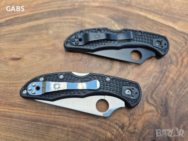 Сгъваем джобен нож Spyderco Delica 4,два цвята, снимка 7 - Ножове - 50466382