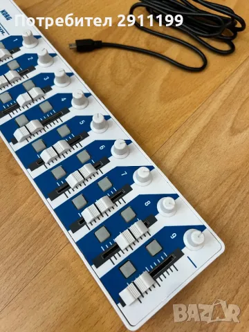 Korg midi DJ контролер, снимка 3 - Ресийвъри, усилватели, смесителни пултове - 49505957