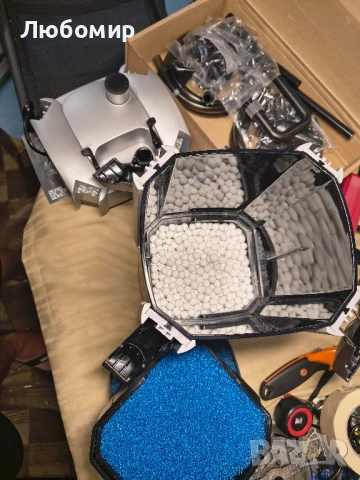 Изключително ефективен външен филтър за аквариум с обем от 90 до 300 литра и дебит 900 литра / час., снимка 4 - Оборудване за аквариуми - 51315803