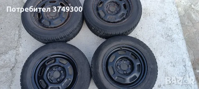 Зимни гуми с джанти , снимка 3 - Гуми и джанти - 56353287