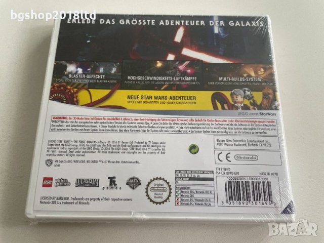 Lego Star Wars: The Force Awakens  за 3DS, снимка 2 - Игри за Nintendo - 42358620