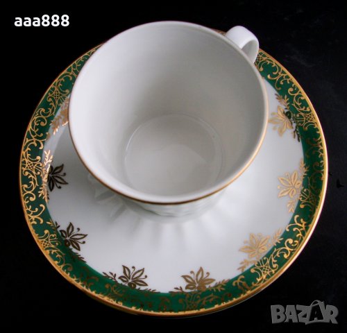 Луксозен сервиз за кафе EPIAG D.F.  Карловарски порцелан Бохемия, снимка 9 - Сервизи - 35811907