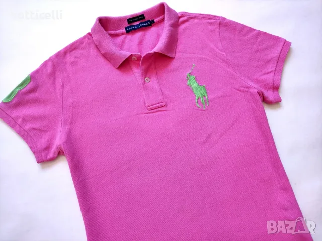 POLO Ralph Lauren Cotton Womens Shirt - L - оригинална дамска тениска, снимка 2 - Тениски - 55879260