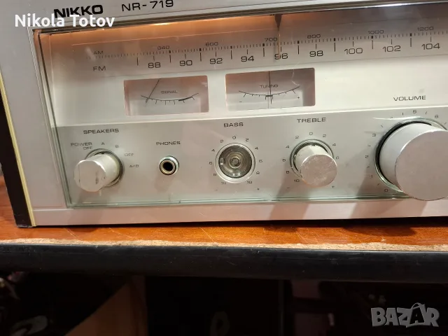 Продава се ресивър Nikko NR-719., снимка 2 - Ресийвъри, усилватели, смесителни пултове - 55982764