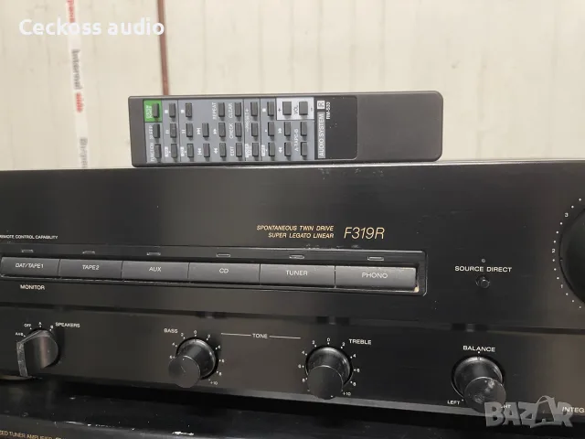 🎵 SONY TA-F319R – качествен стерео усилвател + дистанционно, снимка 3 - Ресийвъри, усилватели, смесителни пултове - 56138757