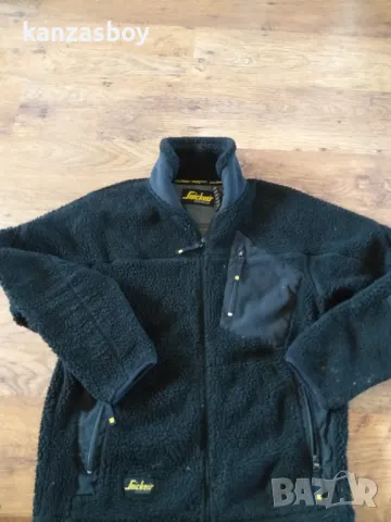 snickers workwear sherpa fleece - мъжко работно горнище СЪС СЛЕДИ ОТ УПОТРЕБА