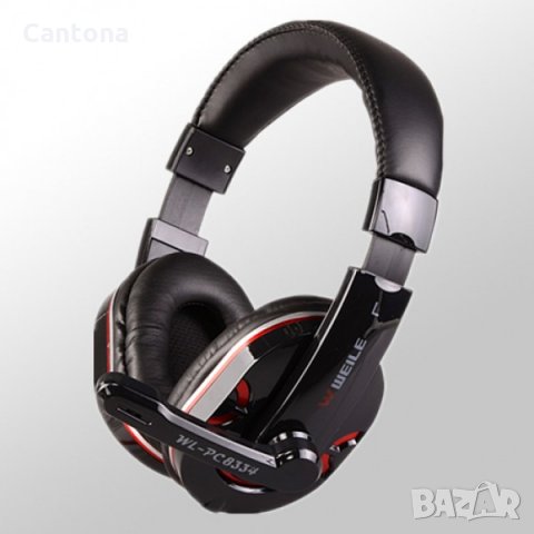 Слушалки с микрофон WEILE WL-PC8334
