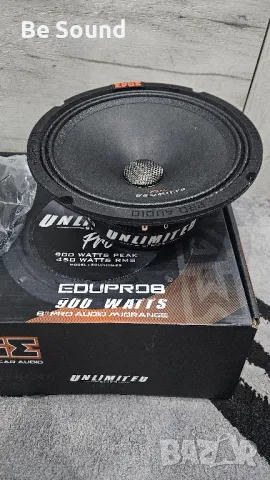 Мидрейндж 8'/20см Средночестотни Говорители EDGE Unlimited series 450w Rms 900w Max 