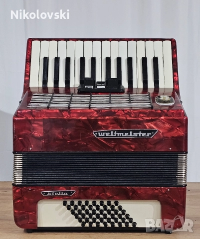 Акордеон Weltmeister Stella , снимка 2 - Акордеони - 52890273