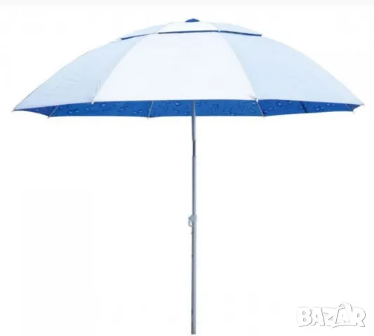 Плажен чадър 180 см – Перфектната сянка за горещите дни NS3941 UV защита топ качество, снимка 2 - Градински мебели, декорация  - 49908252