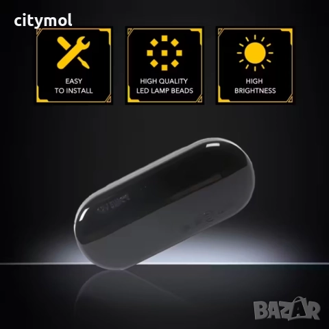 Бягащи/динамични мигачи, Dynamic LED за VW, Seat, Skoda и Ford, снимка 3 - Аксесоари и консумативи - 52311386