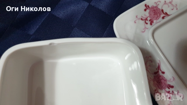 Порцеланов съд за масло- Бавария, снимка 4 - Сервизи - 52257713