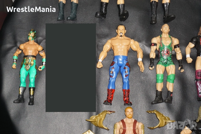 24 Кеч Фигури Batisa/Booker T/Triple H/Randy Orton/Kane/Big Show/Tatanka/Sting/Kalisto/Ryback/Shane, снимка 5 - Колекции - 51856182