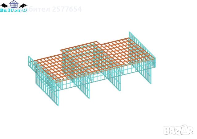 Конструкция за Автомивка - 121,8м², снимка 3 - Строителни материали - 44198422
