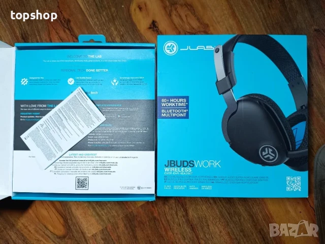 ЧИСТО НОВИ JLab JBuds безжични bluetooth слушалки с микрофон, махаща се слушалка и аукс кабел..., снимка 9 - Bluetooth слушалки - 50493672