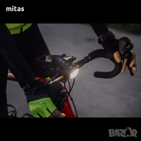 Предна LED светлина за велосипед фар FORCE TORCH 2000LM USB, Powerbank, снимка 4 - Аксесоари за велосипеди - 42732182