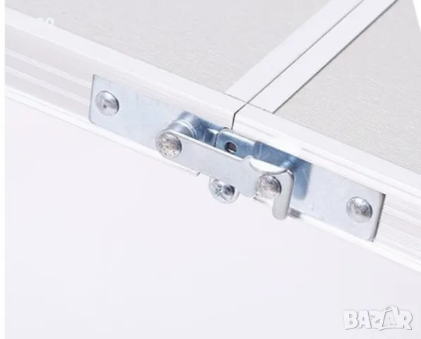 Компект сгъваема маса и столове - Malatec 7893, 4 Стола, Материал: Алуминиев, снимка 8 - Други стоки за дома - 48848680