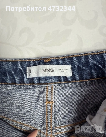 Дънки на марката Mango, снимка 3 - Дънки - 53406285