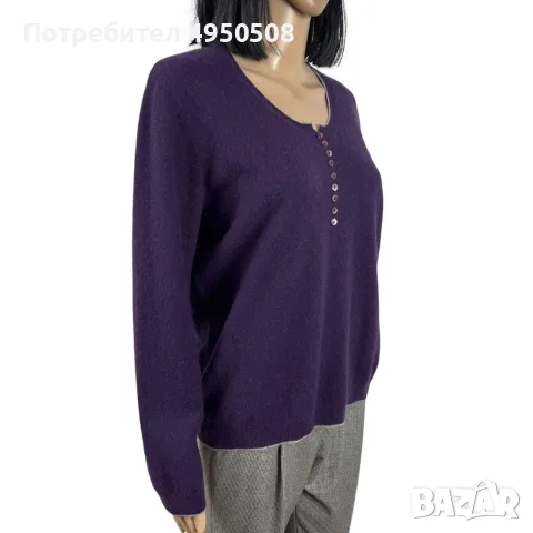Cashmere by Charter Club Sweater 100% Kashmir size M, снимка 3 - Блузи с дълъг ръкав и пуловери - 56139689