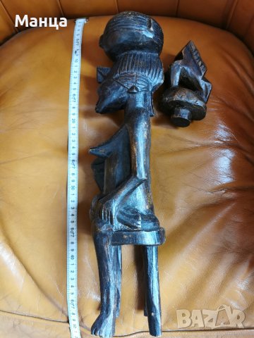 Африканска статуетка Сенуфо, снимка 7 - Антикварни и старинни предмети - 38931669