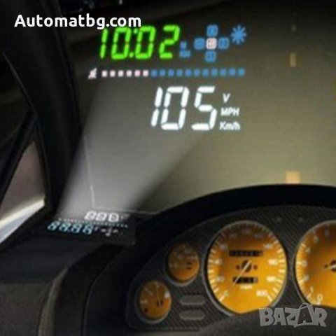Хед-ъп дисплей Automat, С GPS, Head Up Display, А 3, Проектор предно стъкло, снимка 4 - Аксесоари и консумативи - 33774203