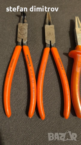 Knipex зегер клещи и Клещи със заоблени челюсти хромирани 160 mm, 22 06 160, KNIPEX , снимка 2 - Клещи - 53665945