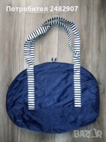 Голяма плажна чанта , снимка 3 - Чанти - 41656635