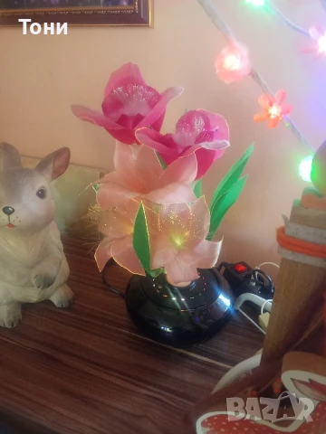 Лампа - букет , снимка 3 - Други стоки за дома - 50445037