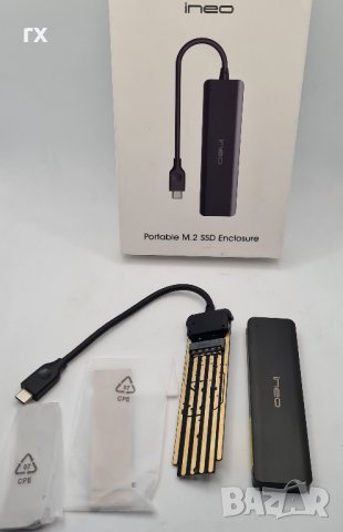 M.2 USB C кутии и Sata, HP мишка M-UAL-96 , снимка 2 - USB Flash памети - 39679348