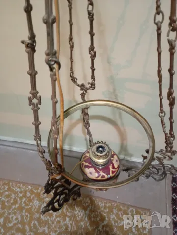 Стар бароков полилей, снимка 6 - Полилеи - 50165343