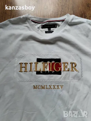 Tommy Hilfiger - страхотна мъжка тениска L, снимка 3 - Тениски - 50366974