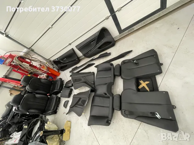BMW F12 F13 2011-2018 Спортен Салон Рекаро седалки кори М пакет Mpack подгрев обдухване, снимка 4 - Части - 48638125