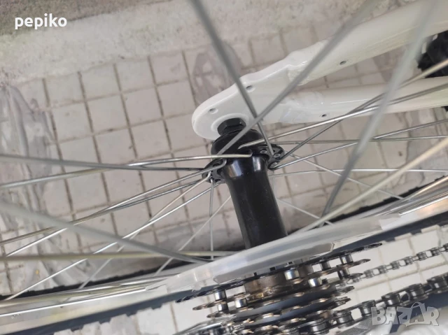 Продавам колела внос от Германия юношески спортен алуминиев велосипед VELOTEC ADVENTURE SPORT 24, снимка 13 - Велосипеди - 50610442