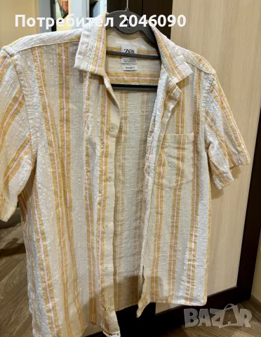 Мъжка риза ZARA, снимка 3 - Ризи - 56239363