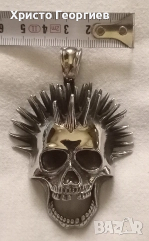 PUNK-ROCK Медальон, снимка 8 - Колиета, медальони, синджири - 53538767