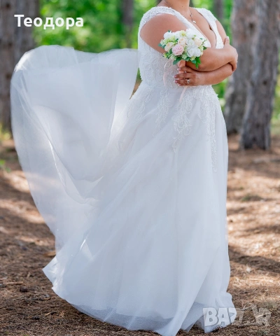 сватбена рокля , снимка 3 - Рокли - 53847864