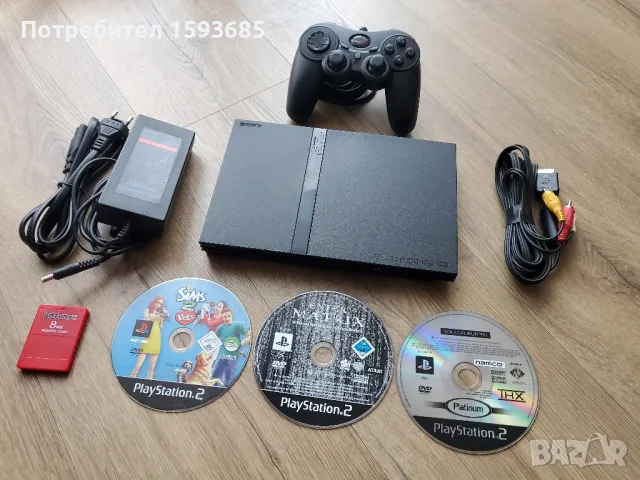 Playstation 2 slim - Пълен комплект, снимка 1