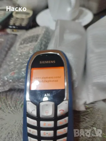 Сименс А 70 в отлично състояние БГ меню работи с батерия без зарядно 6 лева , снимка 4 - Siemens - 49538048