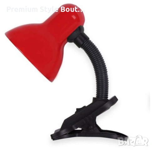 Настолна лампа със щипка с цветове за всеки стил Кага, Е27, снимка 15 - Други - 53795522