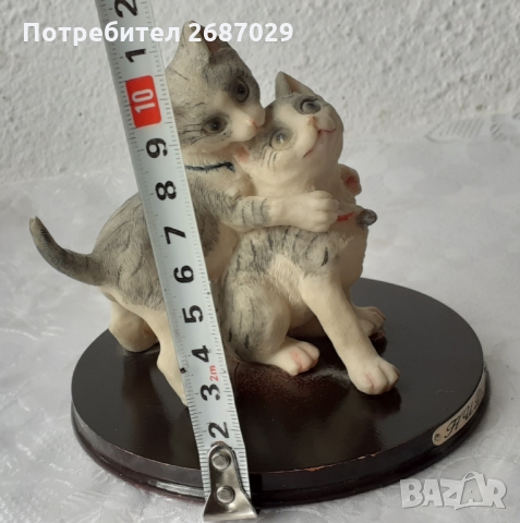 2 котенца  -  един сувенир, снимка 5 - Статуетки - 36088506