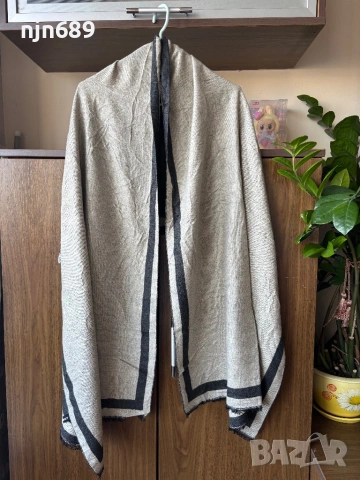 Двулицев шал от кашмир