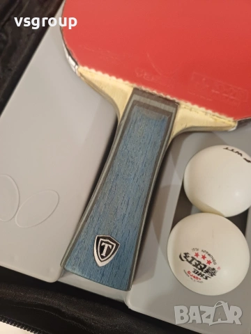 Xiom Solo + гуми Yasaka Rakza, снимка 4 - Тенис - 53054914