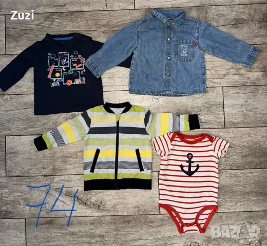 74 ромпъри, суитчер, риза, бодита, блуза, снимка 1