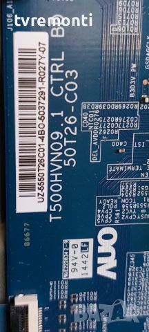 T-CON Board T500HVN09.1 CTRL BD 50T26-C03  for SAMSUNG UE50H6270S дисплей GH050CSA-B1 T500HVF06.2, снимка 2 - Части и Платки - 40535346